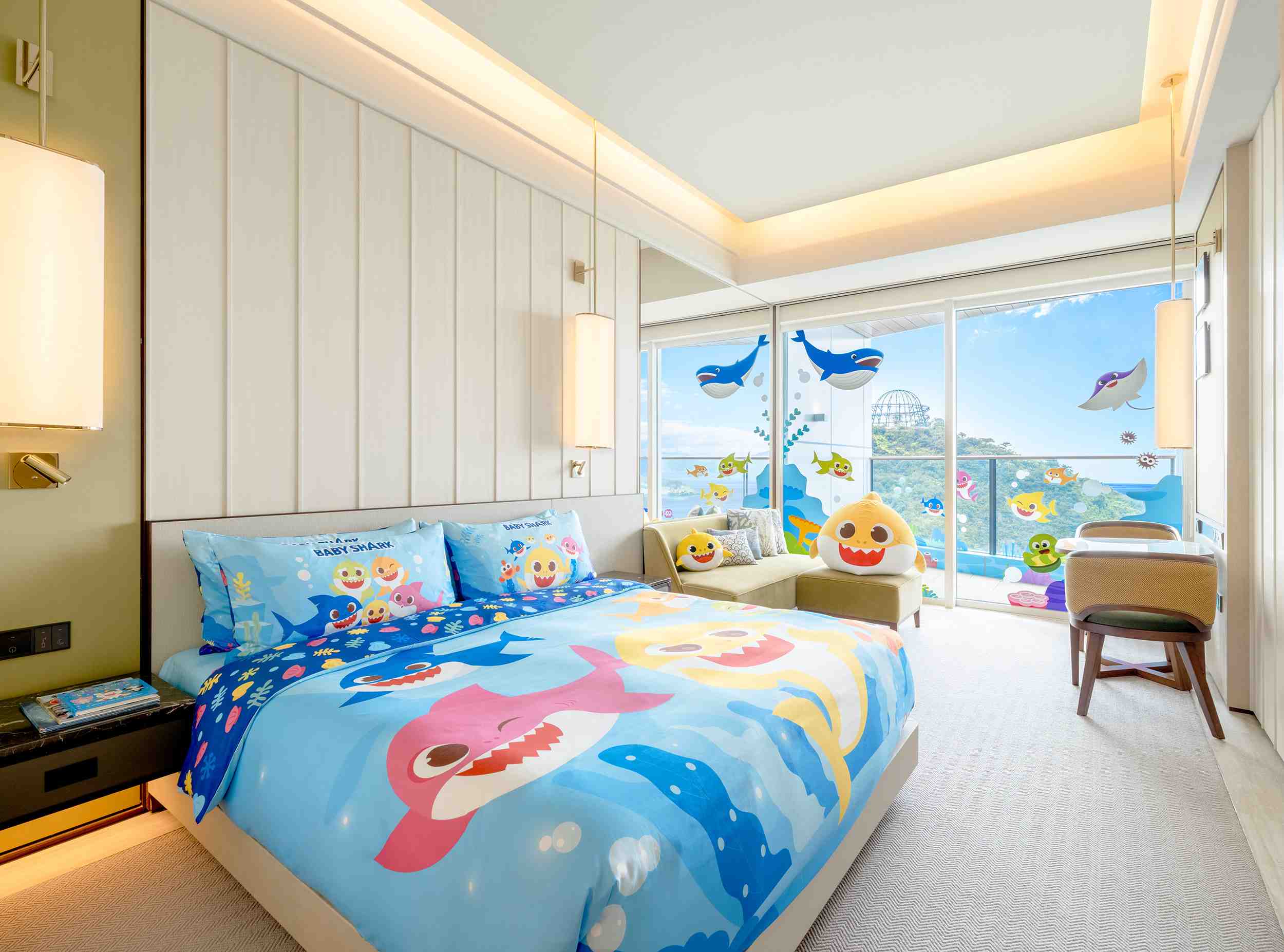 The Fullerton x Baby Shark-themed Balcony Oceanfront Room
