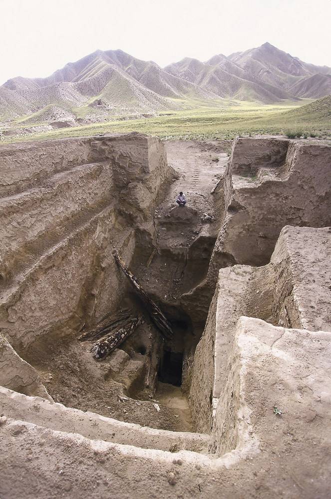 位於青海海西蒙古族藏族自治州的吐谷渾王國王公大墓 ©石寶琇/CTPphoto