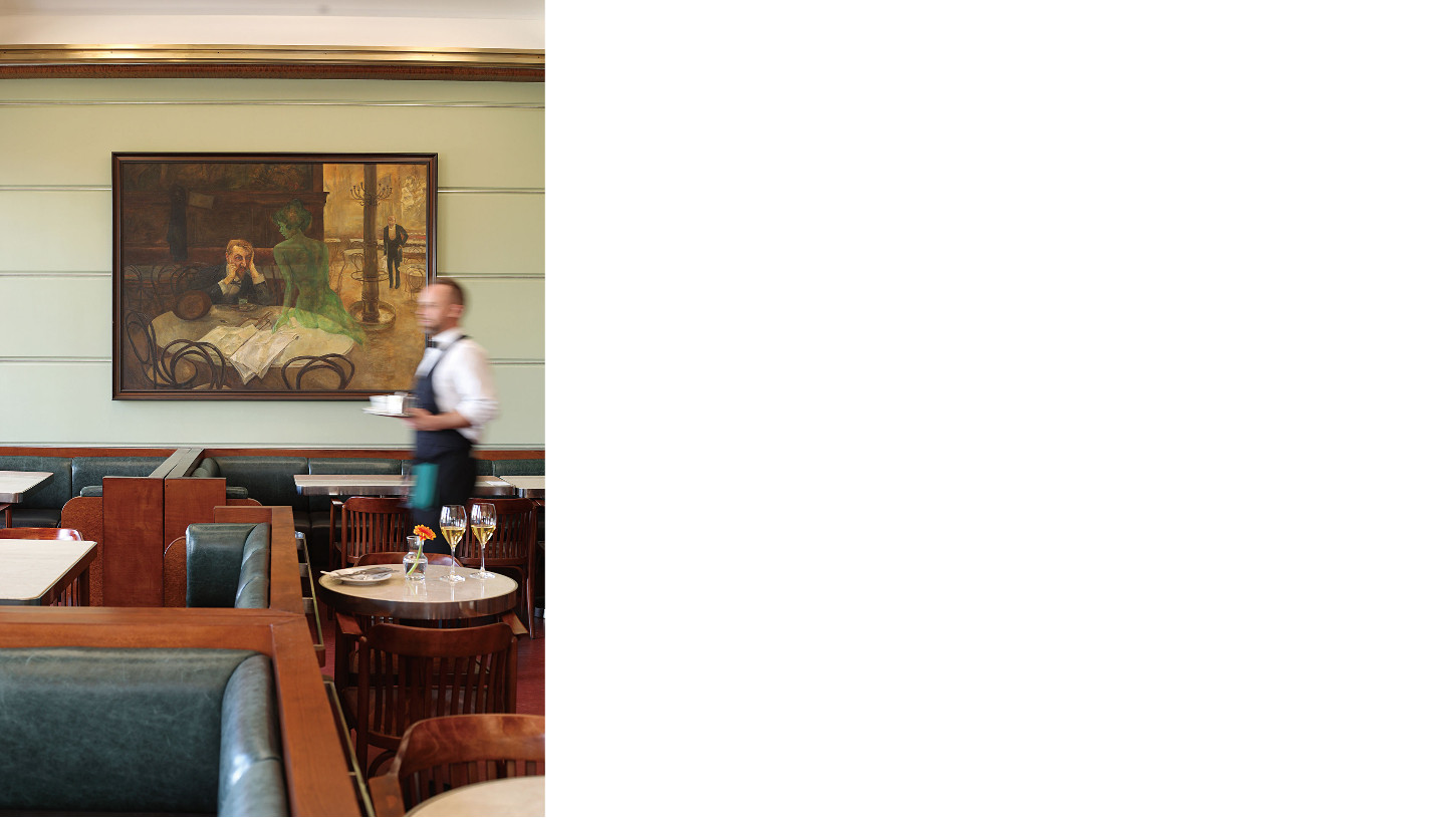 【封面故事】百年文青沙龍──布拉格 斯拉維亞咖啡館