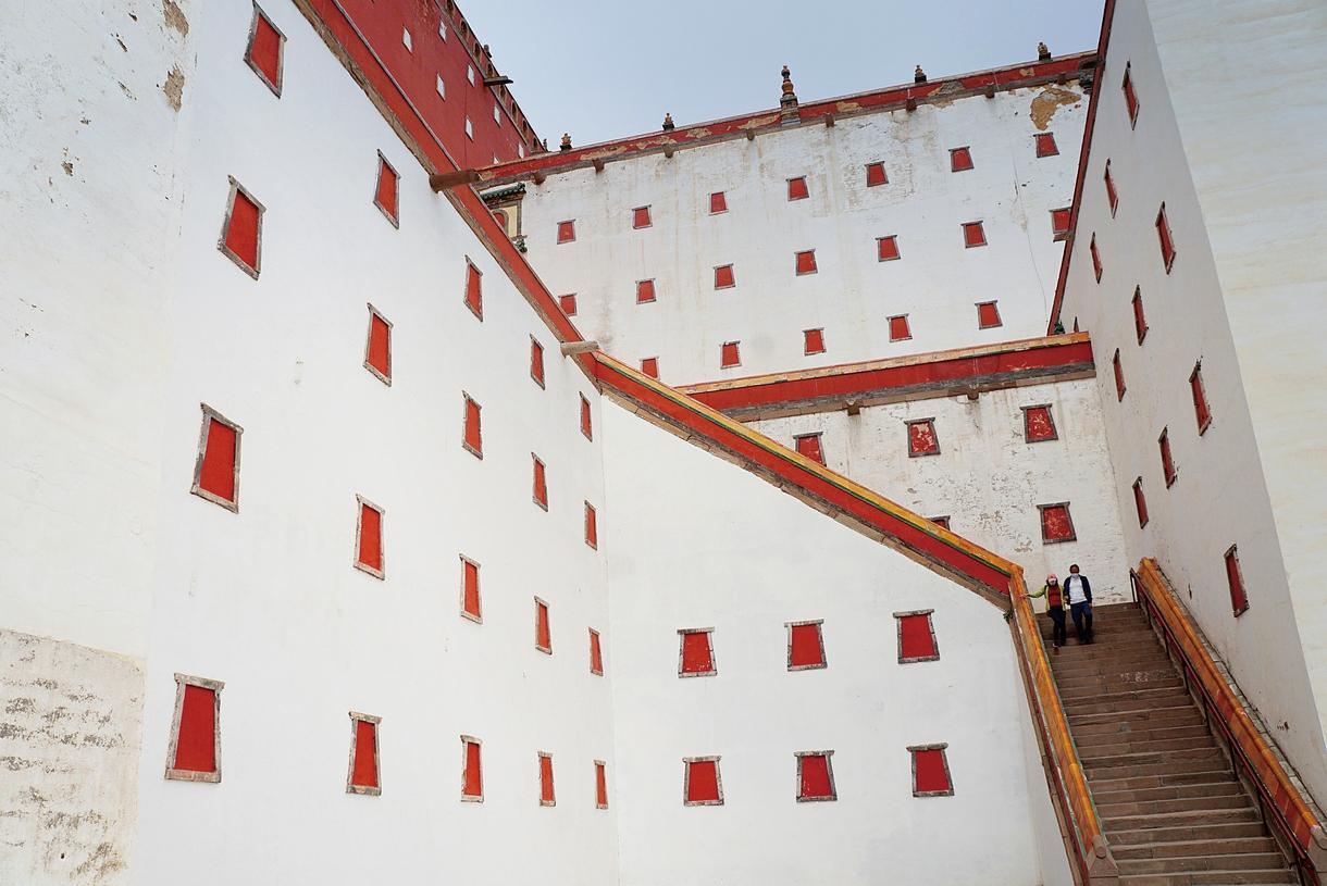 普陀宗乘之庙藏式白台建筑©涂家瑜/旅读