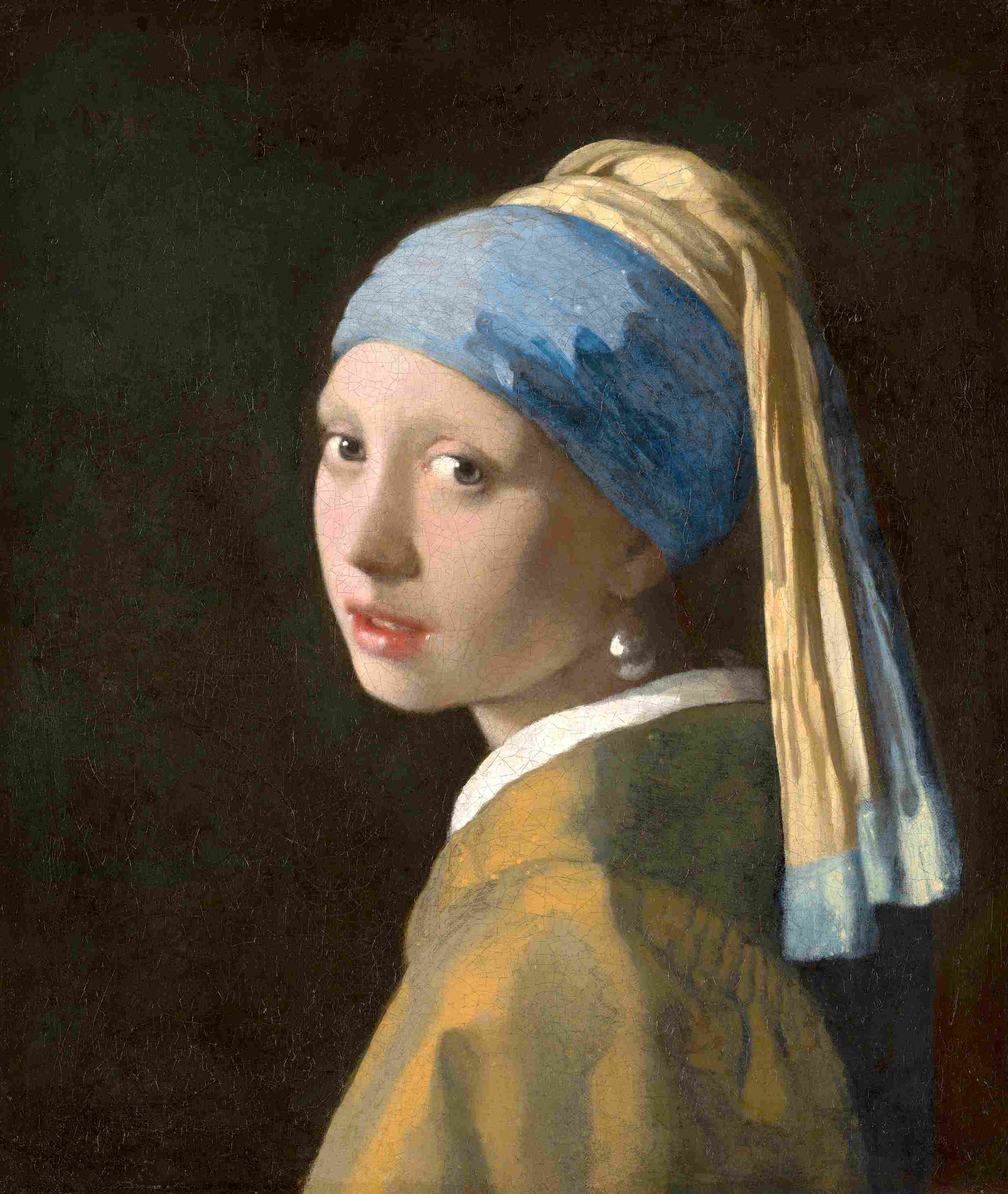 Johannes Vermeer, Meisje met de parel, 1665. Mauritshuis, Den Haag