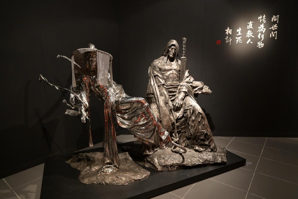 《神雕俠侶》楊過與小龍女塑像 ©香港旅遊發展局